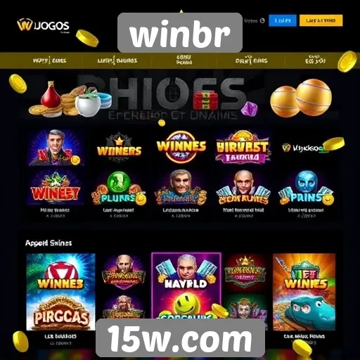 novas funcionalidades do site de jogos winbr
